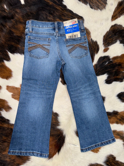 Wrangler Boy's Toddler Caprock 20X Vintage Jean