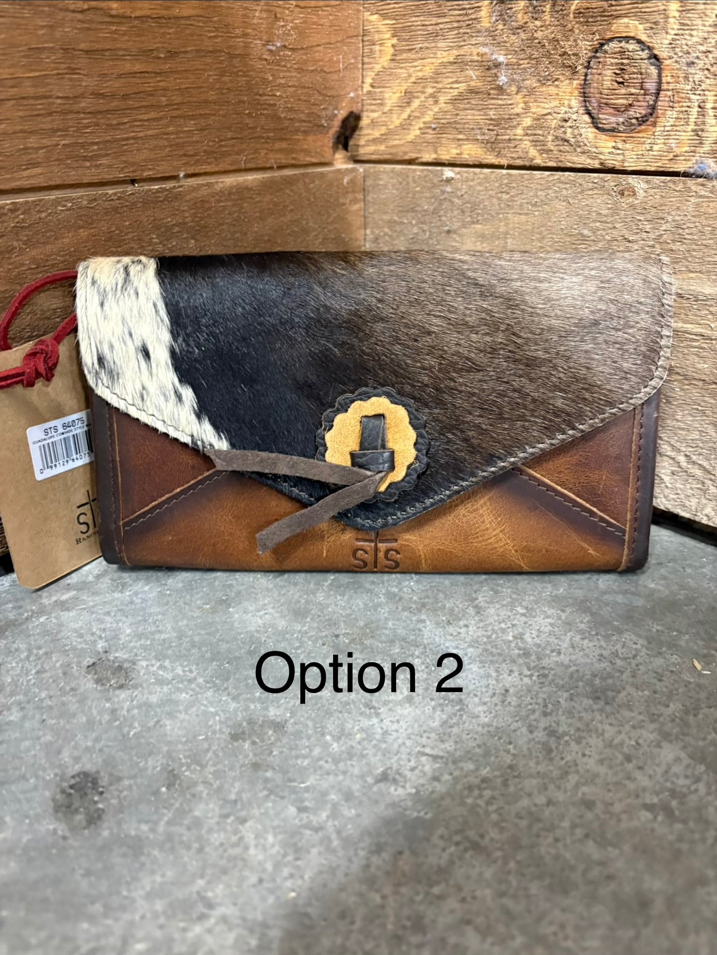STS Leopard Great Plains Style Wallet