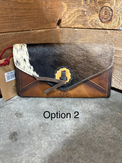 STS Leopard Great Plains Style Wallet