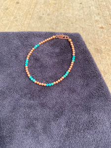 Copper & Navajo Pearl Bracelets
