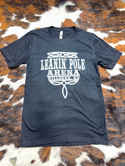 Leanin' Pole Women's Boot Stitch Graphic T-Shirt