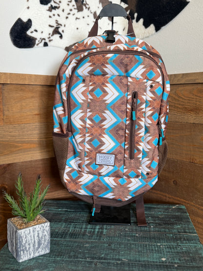 Hooey Rockstar Backpack : Aztec/Brown