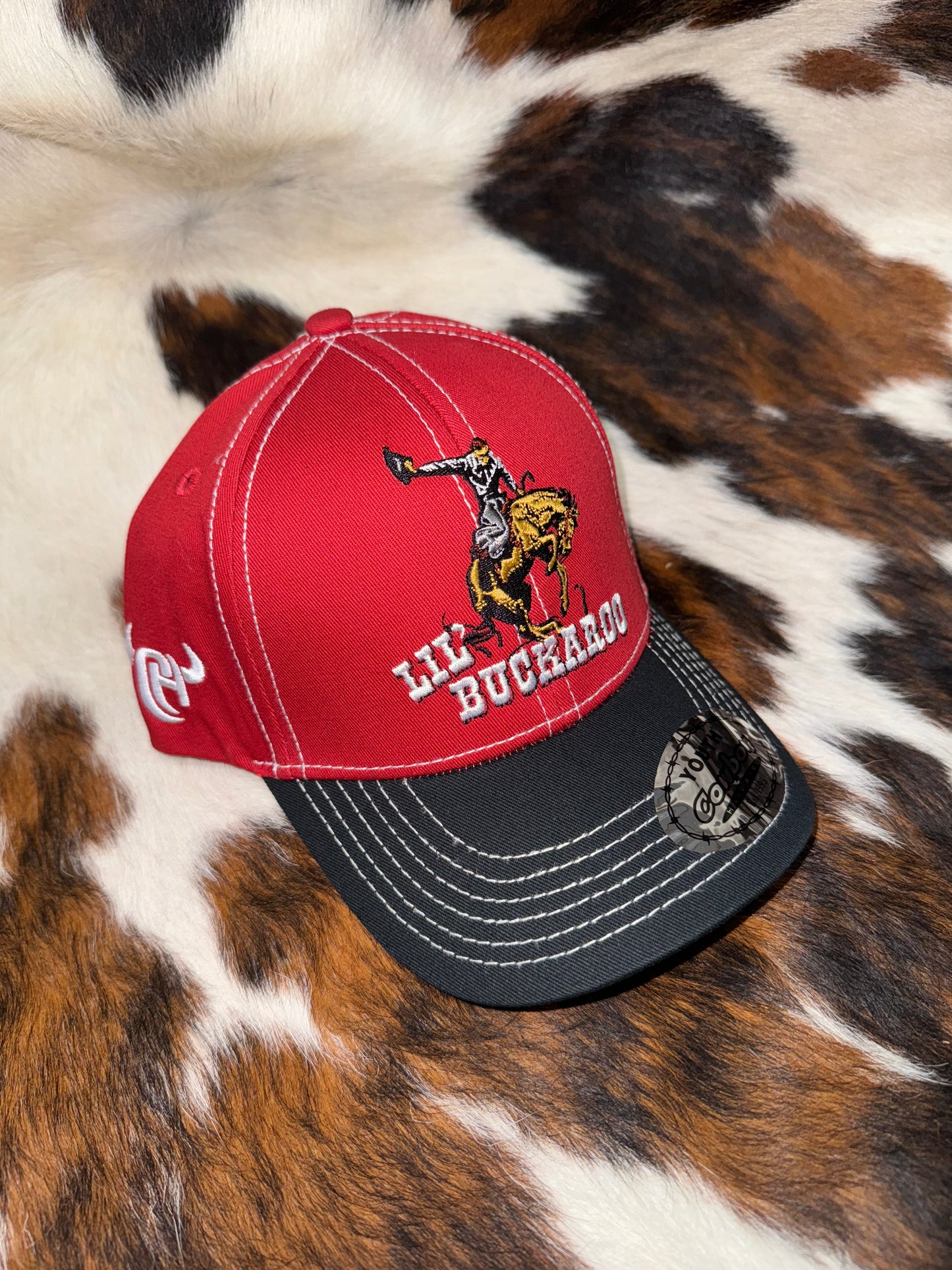 Cowboy Hardware Boy's Red Lil' Buckaroo Hat