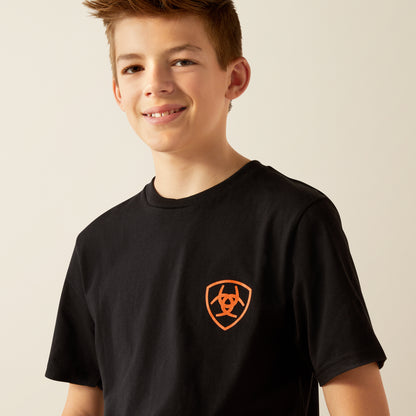 Ariat Boy's Black Outdoor Game T-Shirt