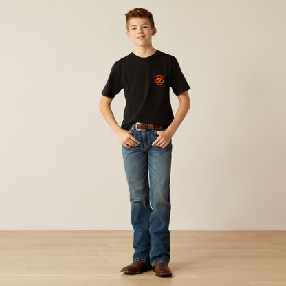 Ariat Boy's Black Outdoor Game T-Shirt