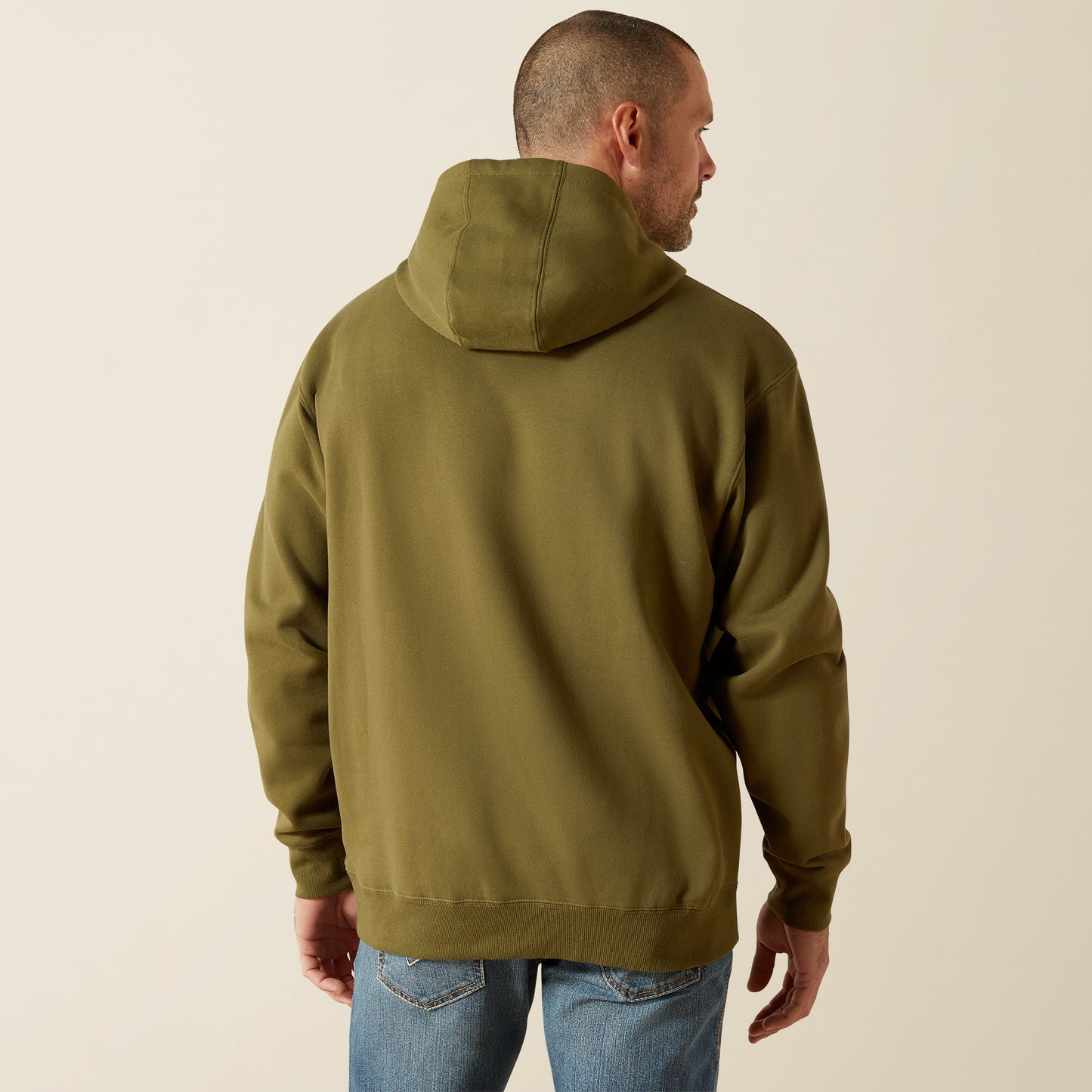 Ariat Men's Big & Tall Winter Moss Embossed Logo Hoodie