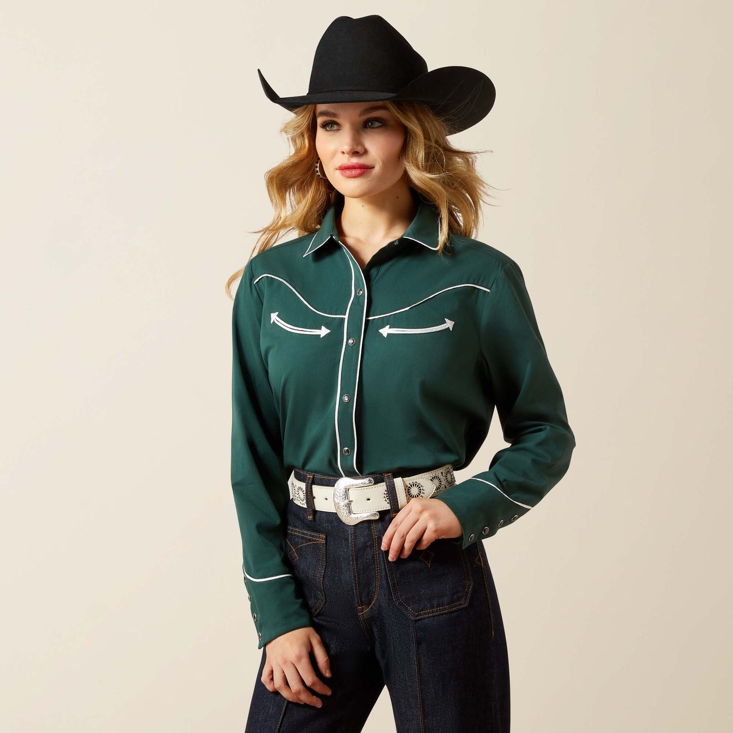 Ariat Women's Pine Grove Mirrorball Western Shirt