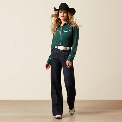 Ariat Women's Pine Grove Mirrorball Western Shirt