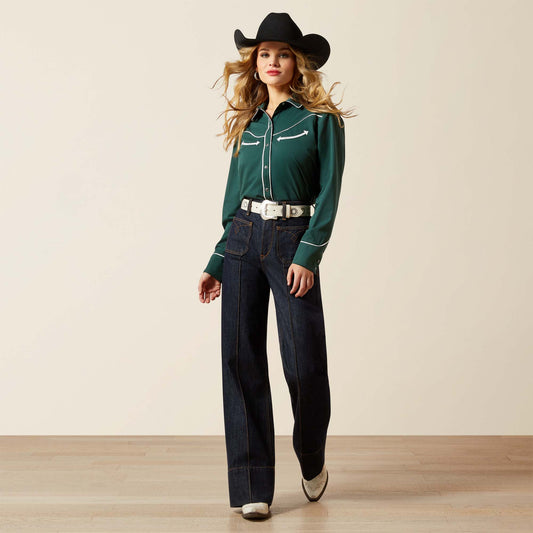 Ariat Women's Pine Grove Mirrorball Western Shirt