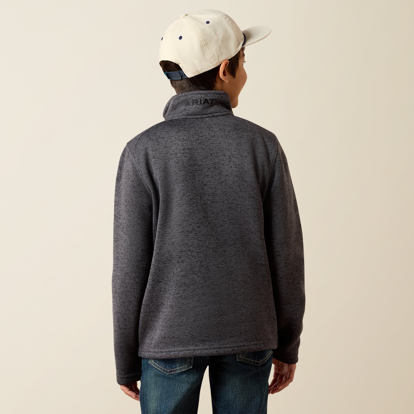 Ariat Boy's Iron Gate Caldwell 1/4 Zip Sweater