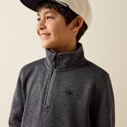 Ariat Boy's Iron Gate Caldwell 1/4 Zip Sweater