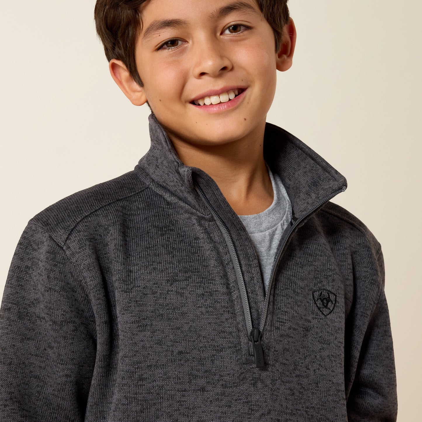 Ariat Boy's Iron Gate Caldwell 1/4 Zip Sweater