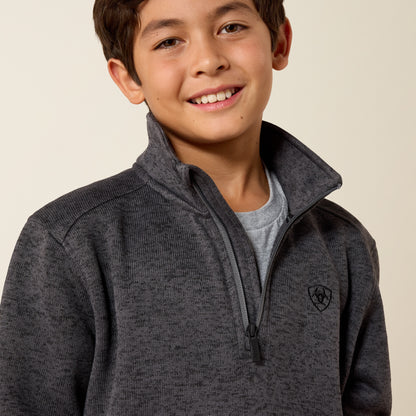 Ariat Boy's Iron Gate Caldwell 1/4 Zip Sweater