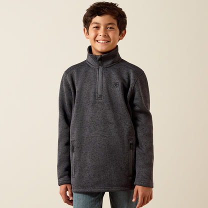 Ariat Boy's Iron Gate Caldwell 1/4 Zip Sweater
