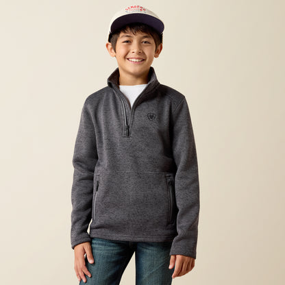 Ariat Boy's Iron Gate Caldwell 1/4 Zip Sweater
