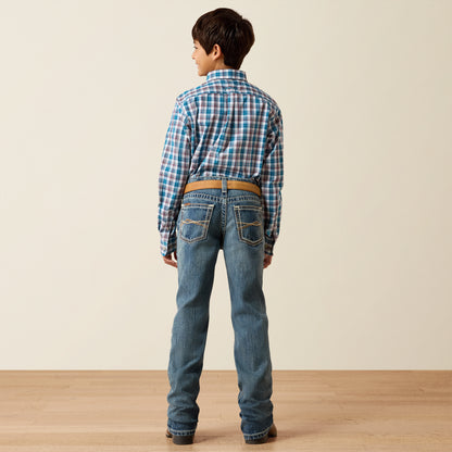 Ariat Boy's B4 Relaxed Durango Jonathan Bootcut Jean