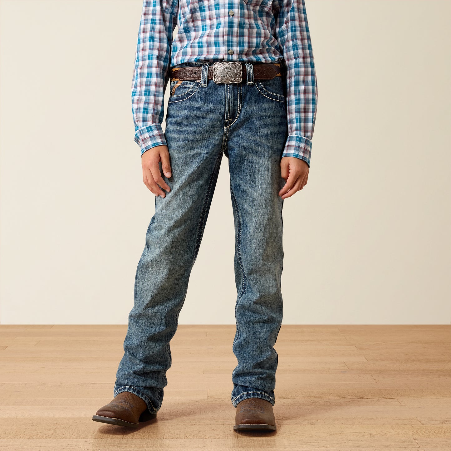 Ariat Boy's B4 Relaxed Durango Jonathan Bootcut Jean