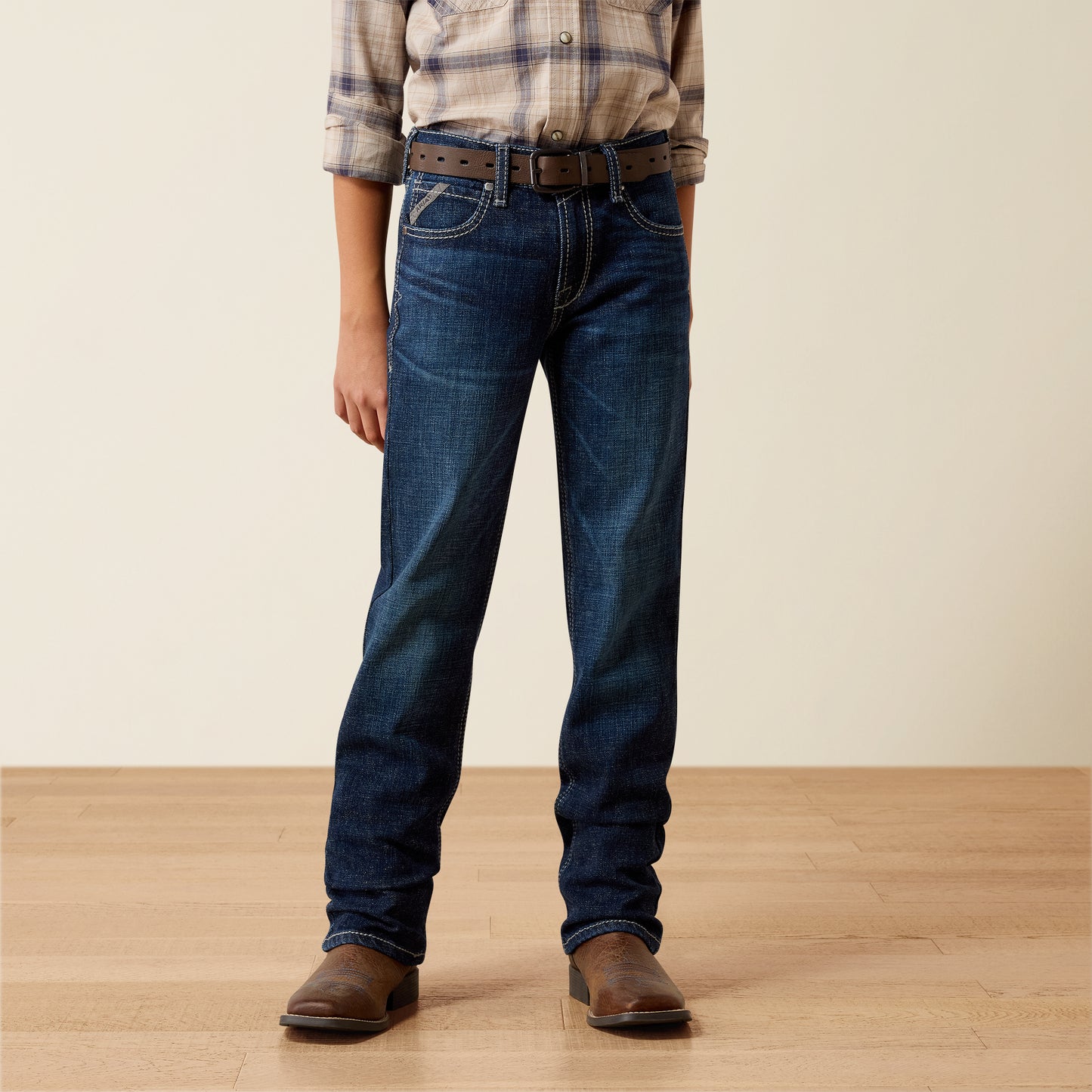 Ariat Boy's B5 Slim Pima Ryler Straight Jean