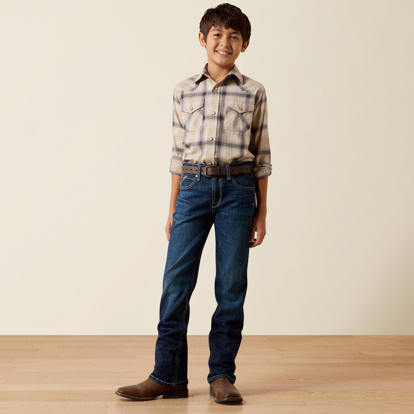 Ariat Boy's B5 Slim Pima Ryler Straight Jean