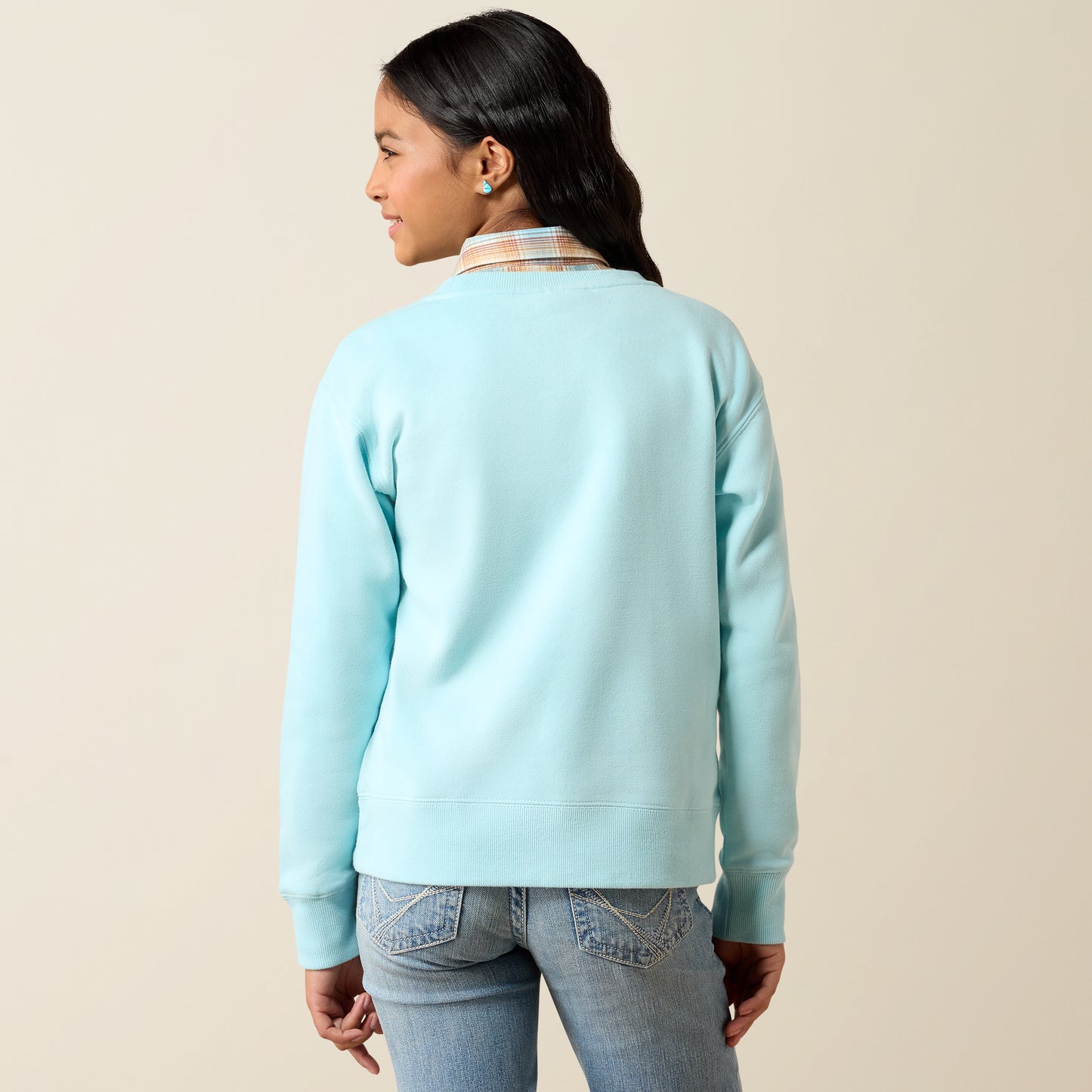 Ariat Girl's Aquaesque Stallion Crew Sweatshirt