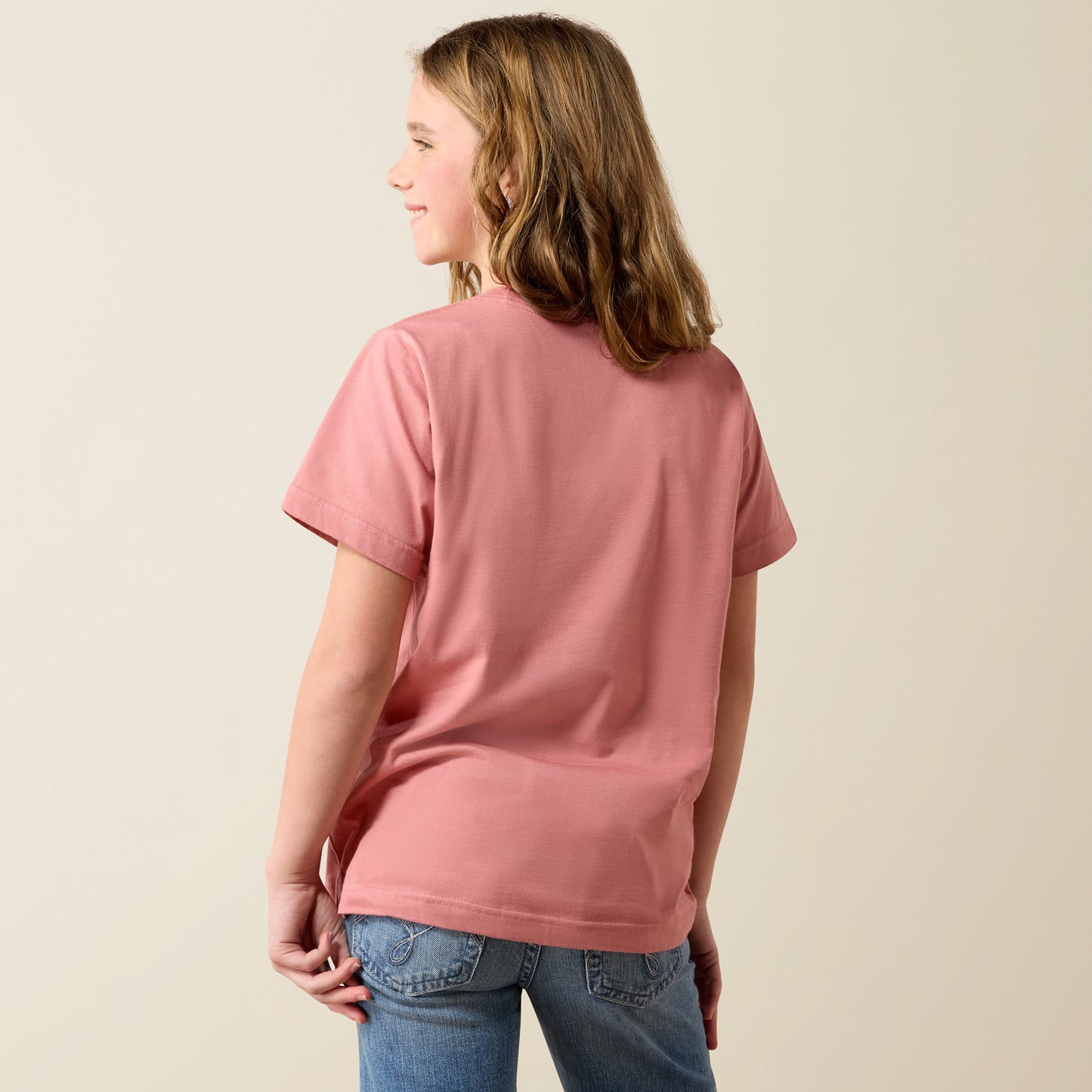 Ariat Girl's Mauvelous Horse Frame T-Shirt