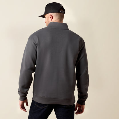 Ariat Men's Dark Shadow Core ¼ Zip Pullover Sweatshirt