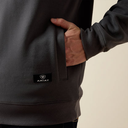 Ariat Men's Dark Shadow Core ¼ Zip Pullover Sweatshirt