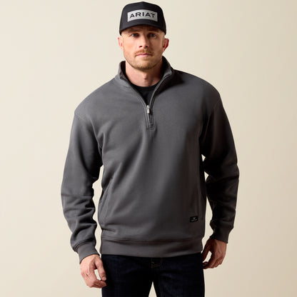 Ariat Men's Dark Shadow Core ¼ Zip Pullover Sweatshirt