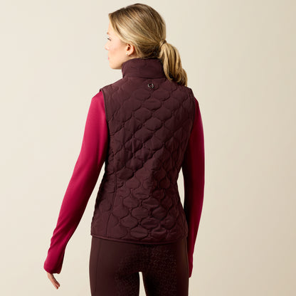 Ariat Women's Chocolate Plum Ashley 2.0 Insulated Vest
