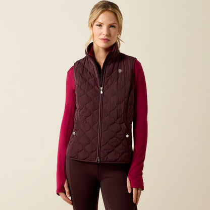 Ariat Women's Chocolate Plum Ashley 2.0 Insulated Vest