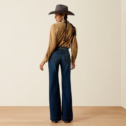Ariat Women's Perfect Rise Atmore Petra Wide Leg Jean