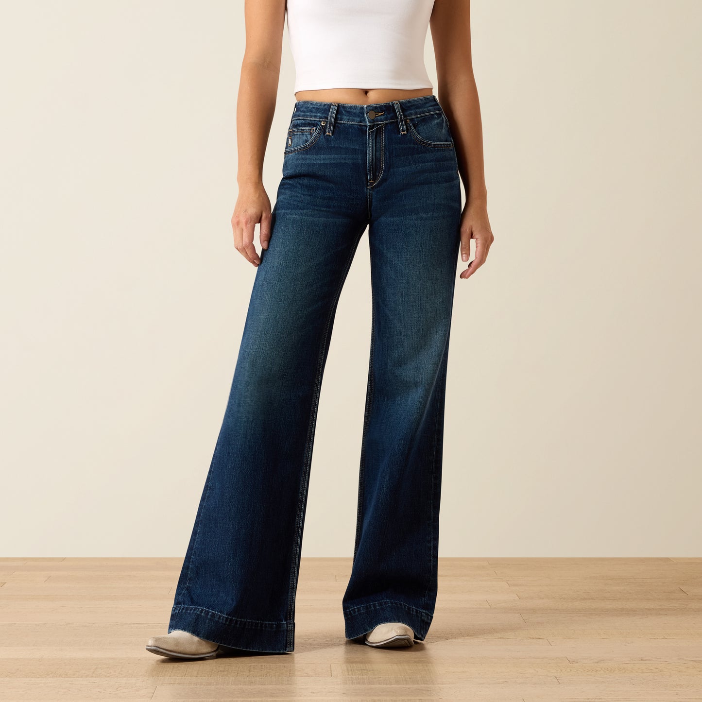 Ariat Women's Perfect Rise Atmore Petra Wide Leg Jean