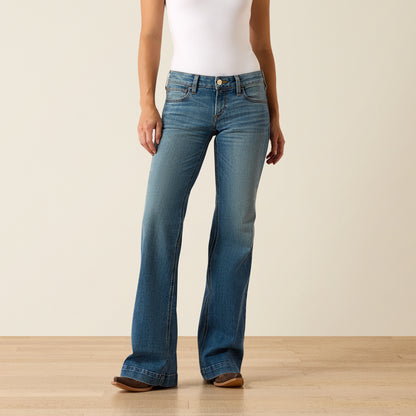 Ariat Women's Mid Rise Albuquerque Fabiana Trouser Jean