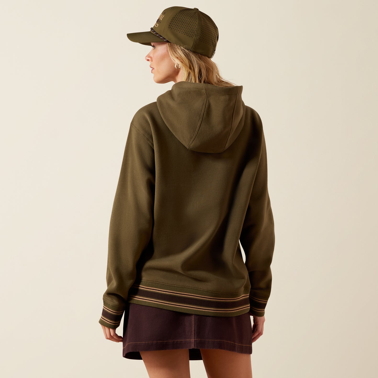 Ariat Women's Ivy Green Threaded Through Hoodie