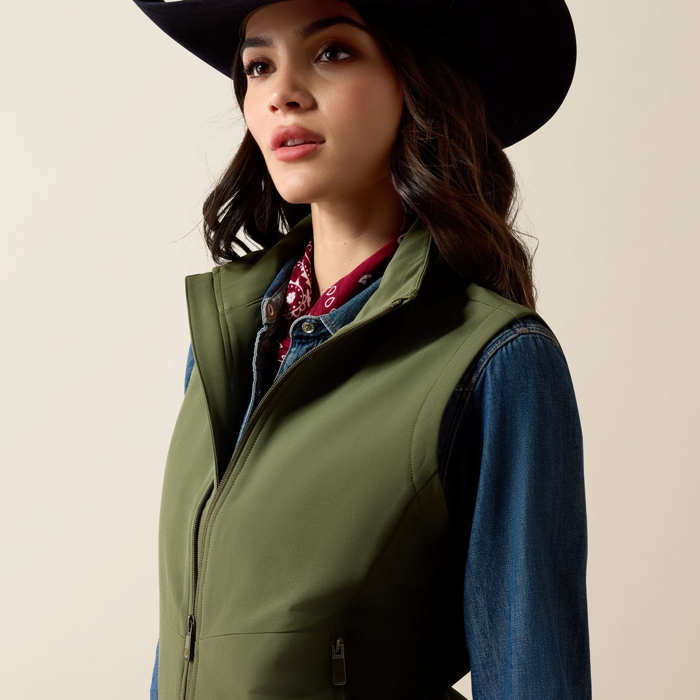 Ariat Women's Ivy Green Atlas Vest