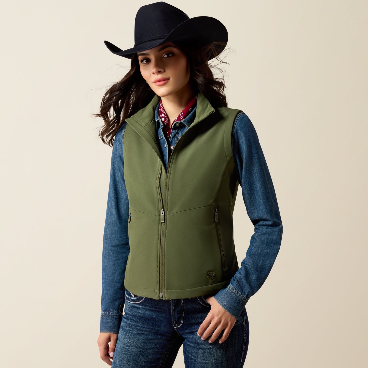 Ariat Women's Ivy Green Atlas Vest