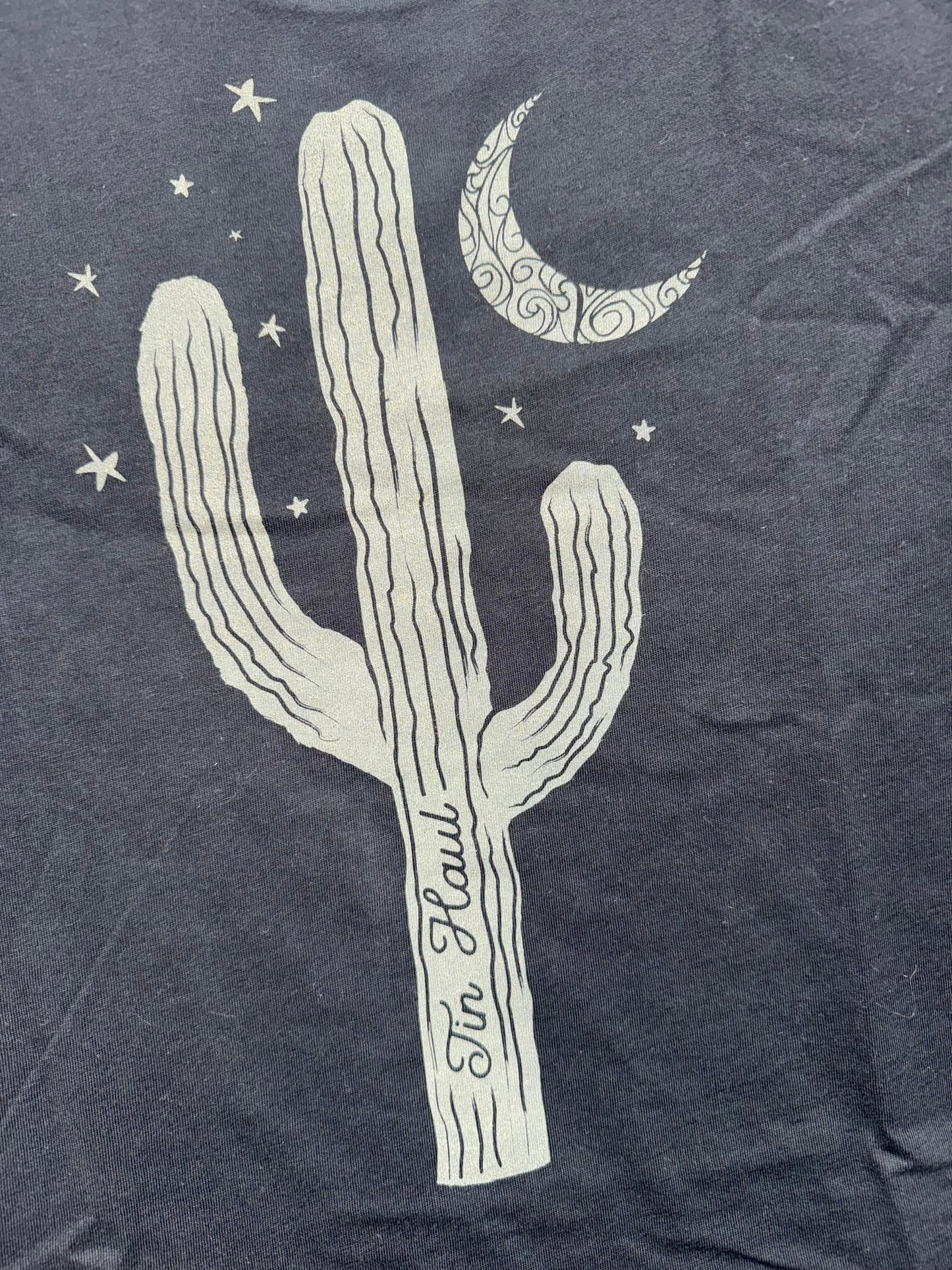 Tin Haul Women's Starry Night Cactus T-Shirt