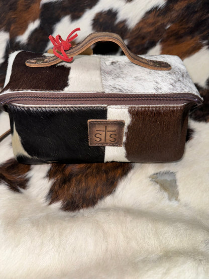 STS Elise Cowhide Makeup Bag