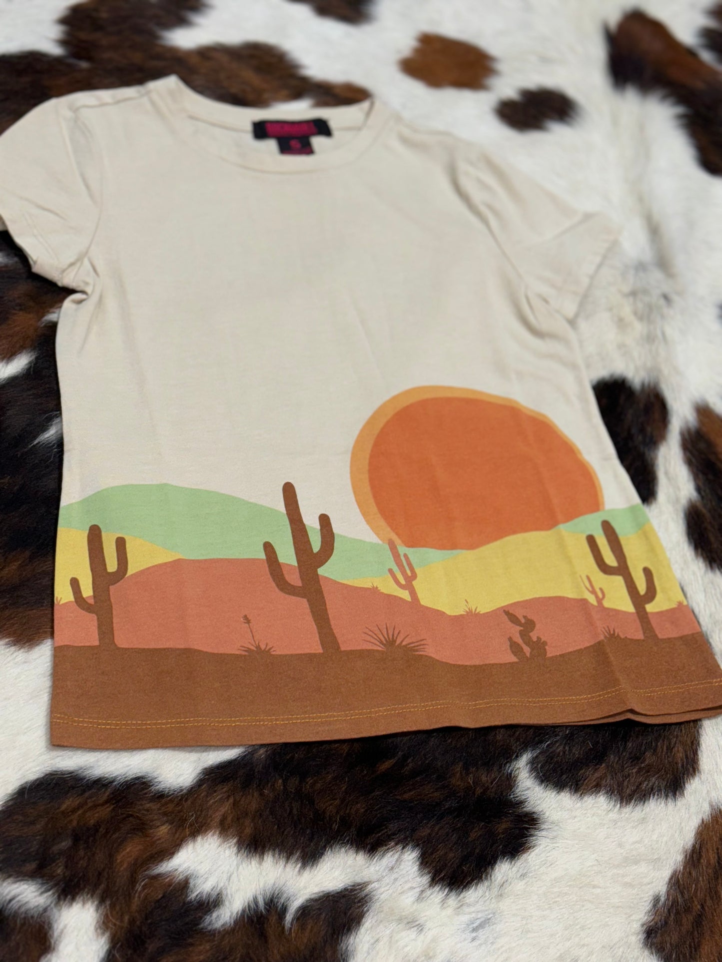 Rock & Roll Girl's Ecru Desert Sun T-Shirt