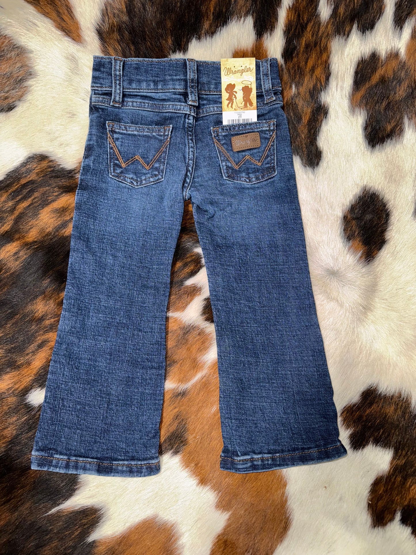 Wrangler Boy's Infant Rope Stitch Bootcut Jean