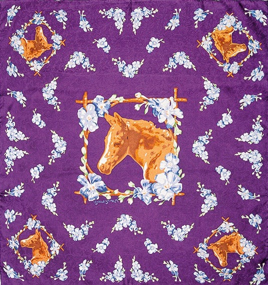 Wyoming Traders Print Silk Wild Rag