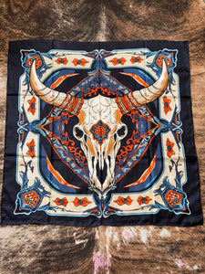 Wyoming Traders Print Silk Wild Rag