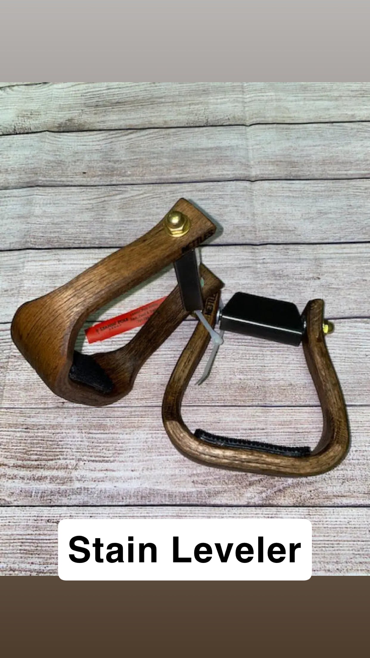 Nettles Stirrups "The Barrel Racer" - Regular 2"