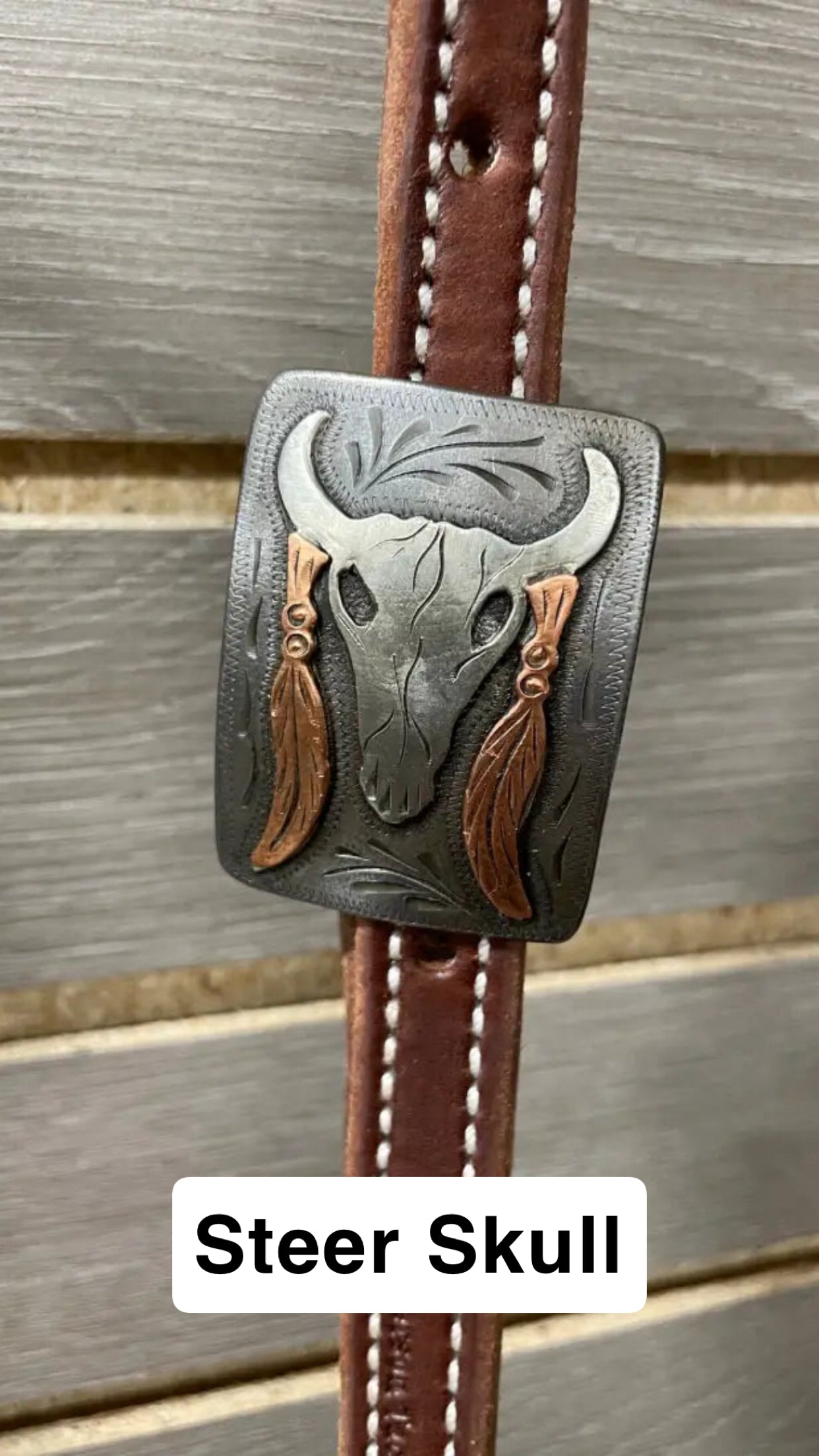 Cowperson Tack Double Stitched One Ear Headstall