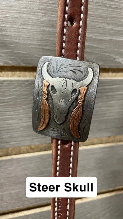 Cowperson Tack Double Stitched One Ear Headstall