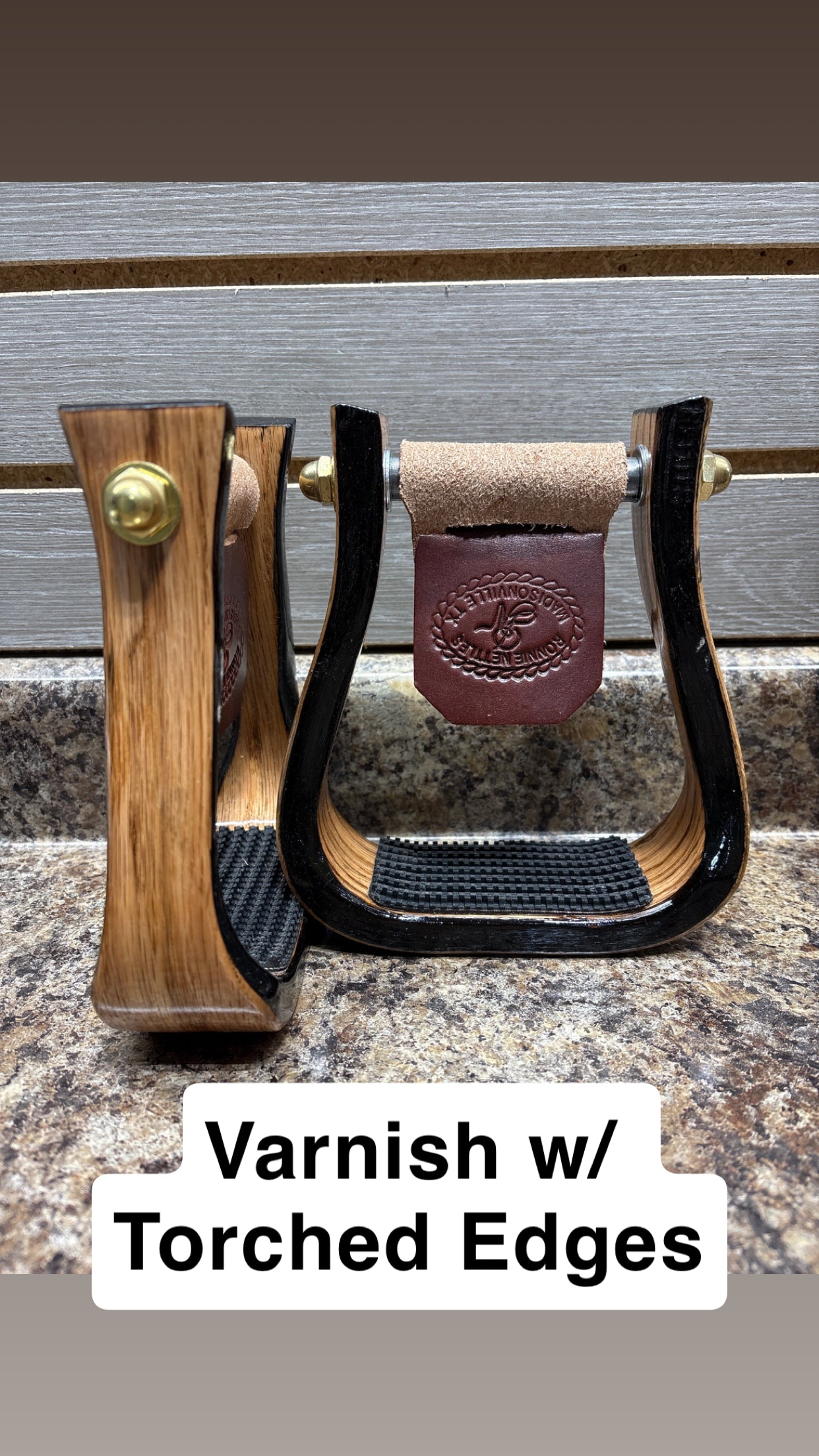 Nettles Stirrups "The Barrel Racer" - Regular 2"