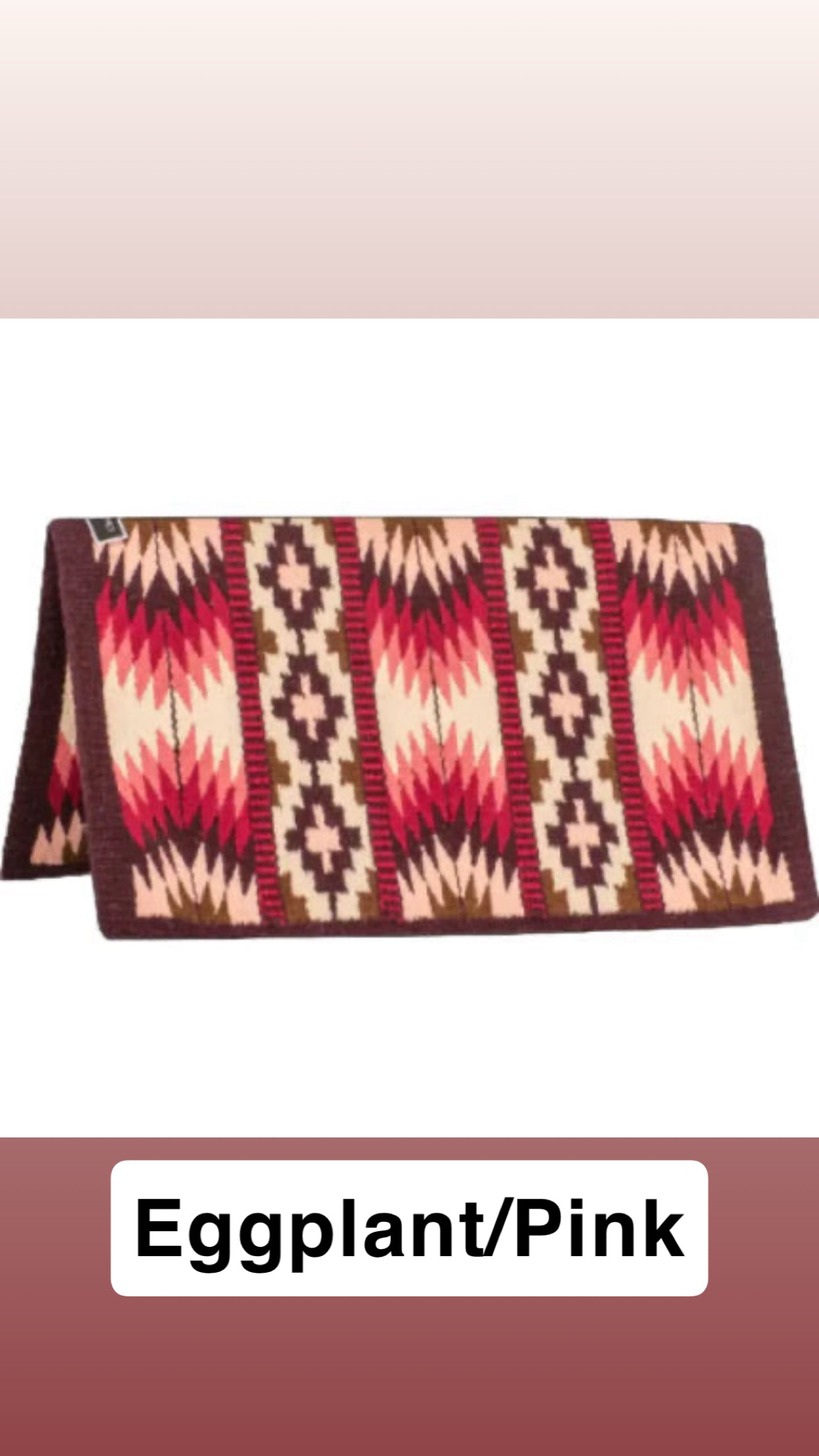 Classic Equine Wool Show Blanket