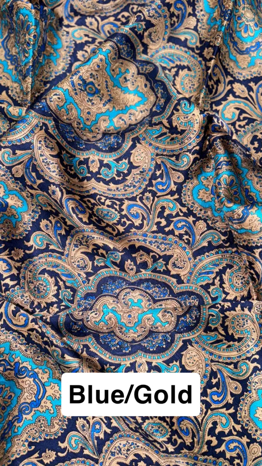 Wyoming Traders Paisley Silk Wild Rag