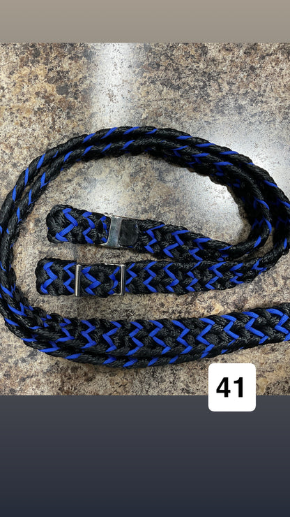 Gale Beebe 9 Strand Barrel Rein