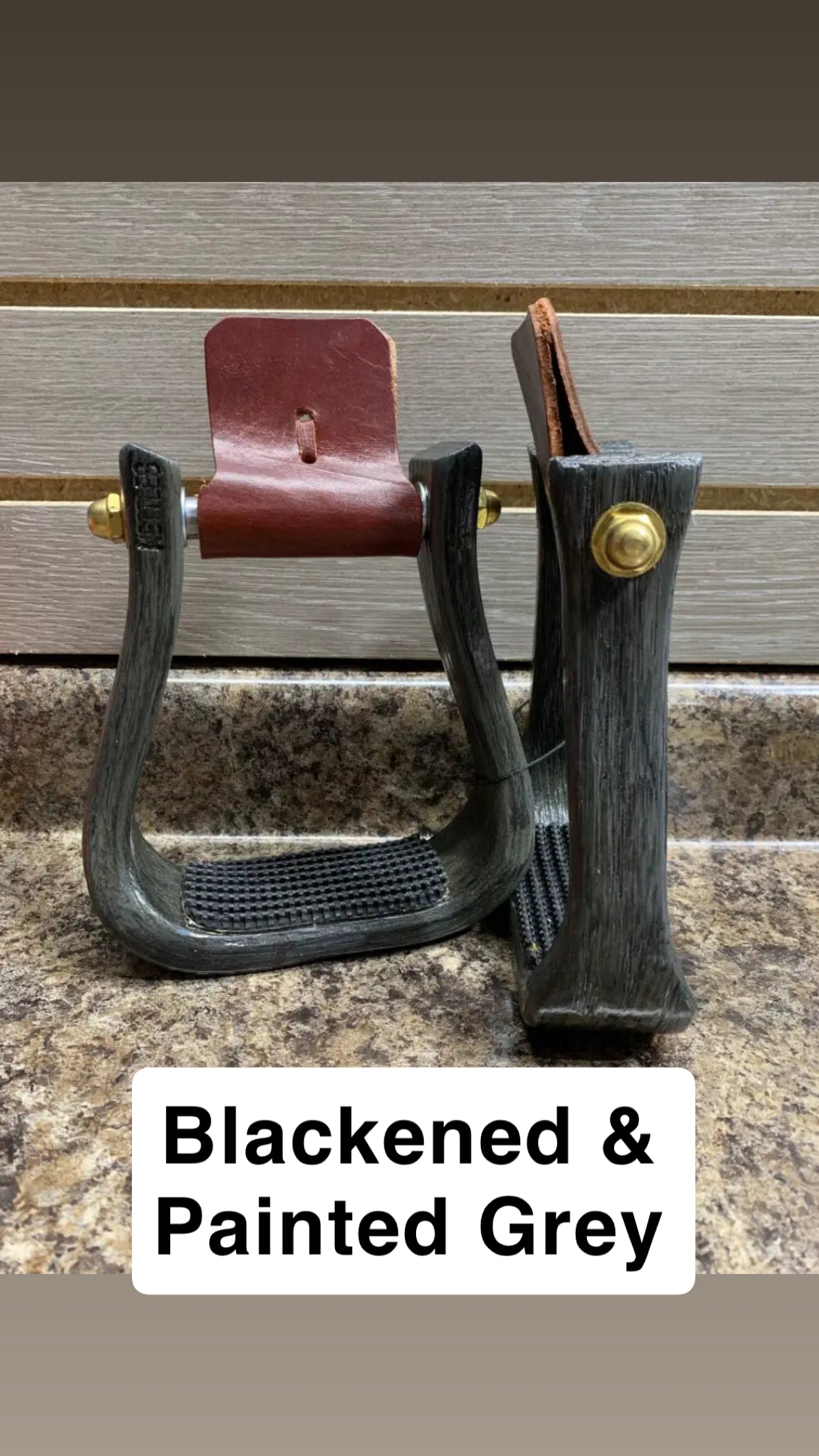 Nettles Stirrups "The Barrel Racer" - Regular 2"